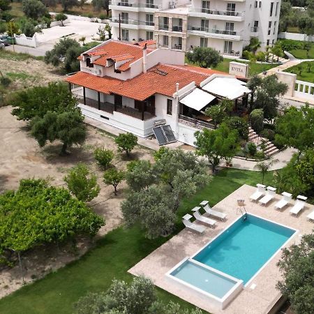 Sunny Countryside Villa - With Private Pool Faliraki Bagian luar foto