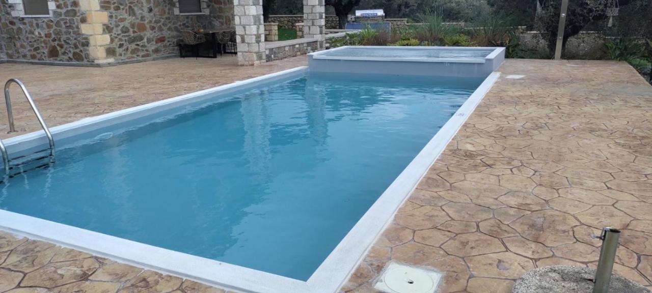 Sunny Countryside Villa - With Private Pool Faliraki Bagian luar foto