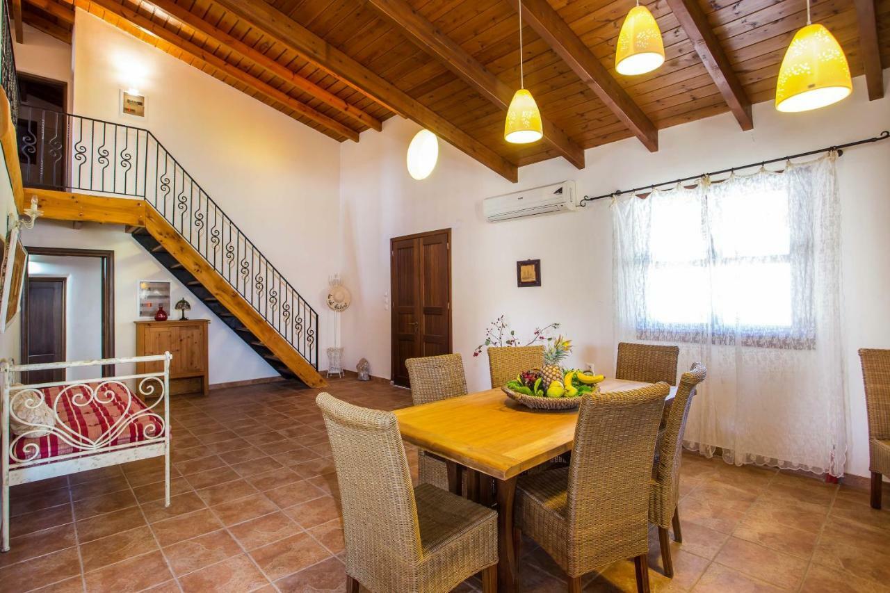 Sunny Countryside Villa - With Private Pool Faliraki Bagian luar foto