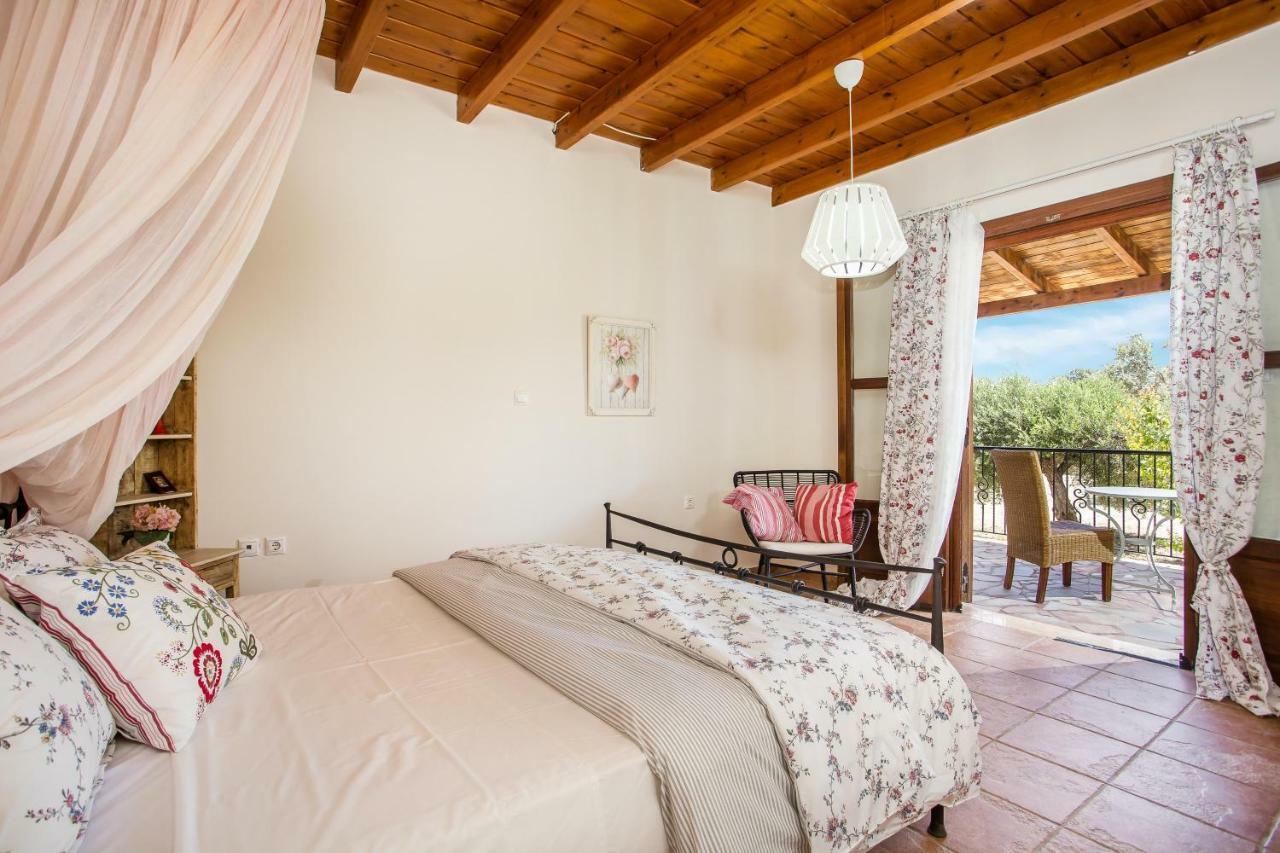 Sunny Countryside Villa - With Private Pool Faliraki Bagian luar foto
