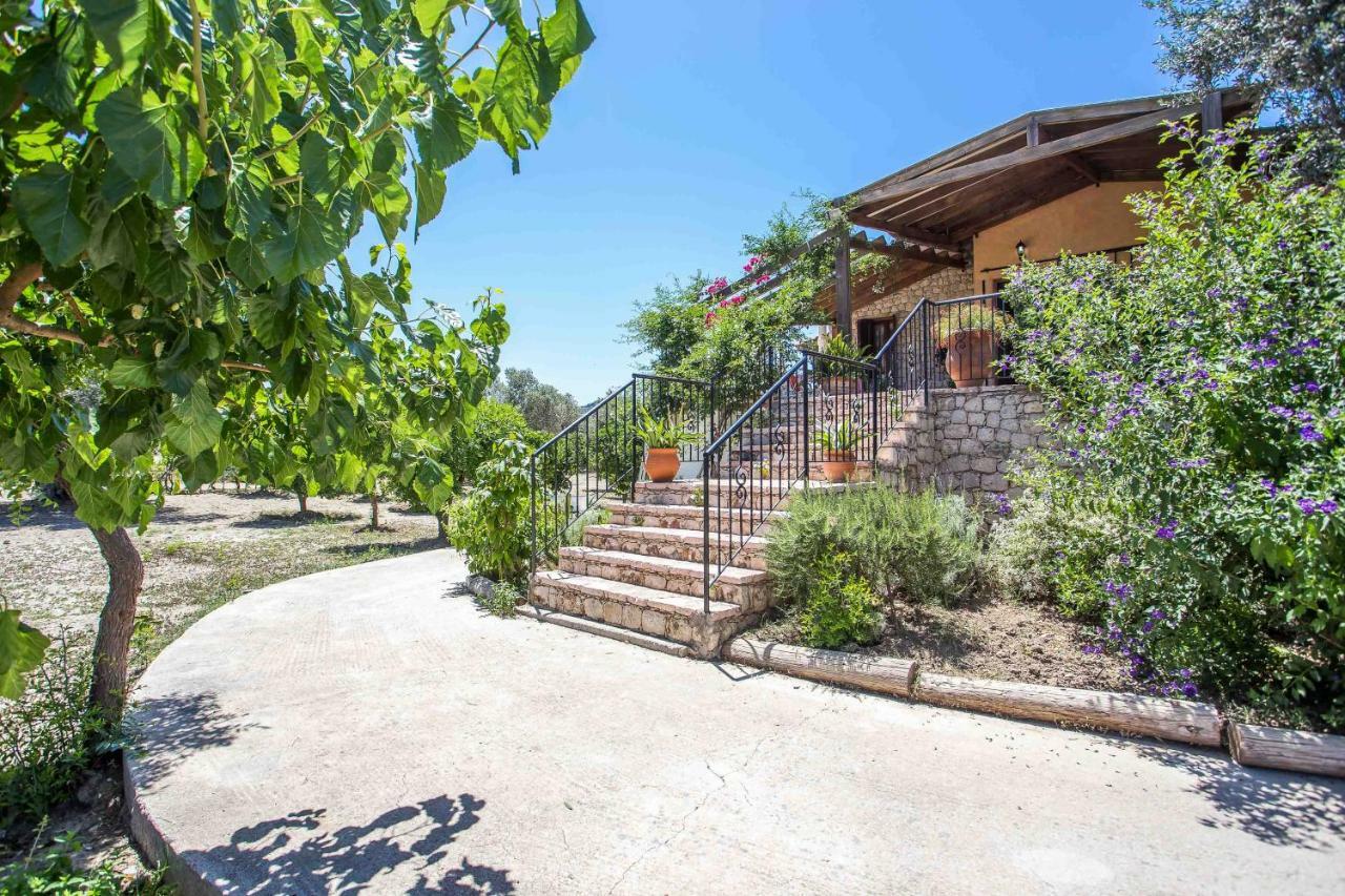 Sunny Countryside Villa - With Private Pool Faliraki Bagian luar foto