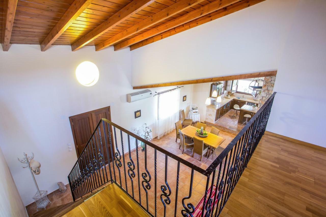 Sunny Countryside Villa - With Private Pool Faliraki Bagian luar foto
