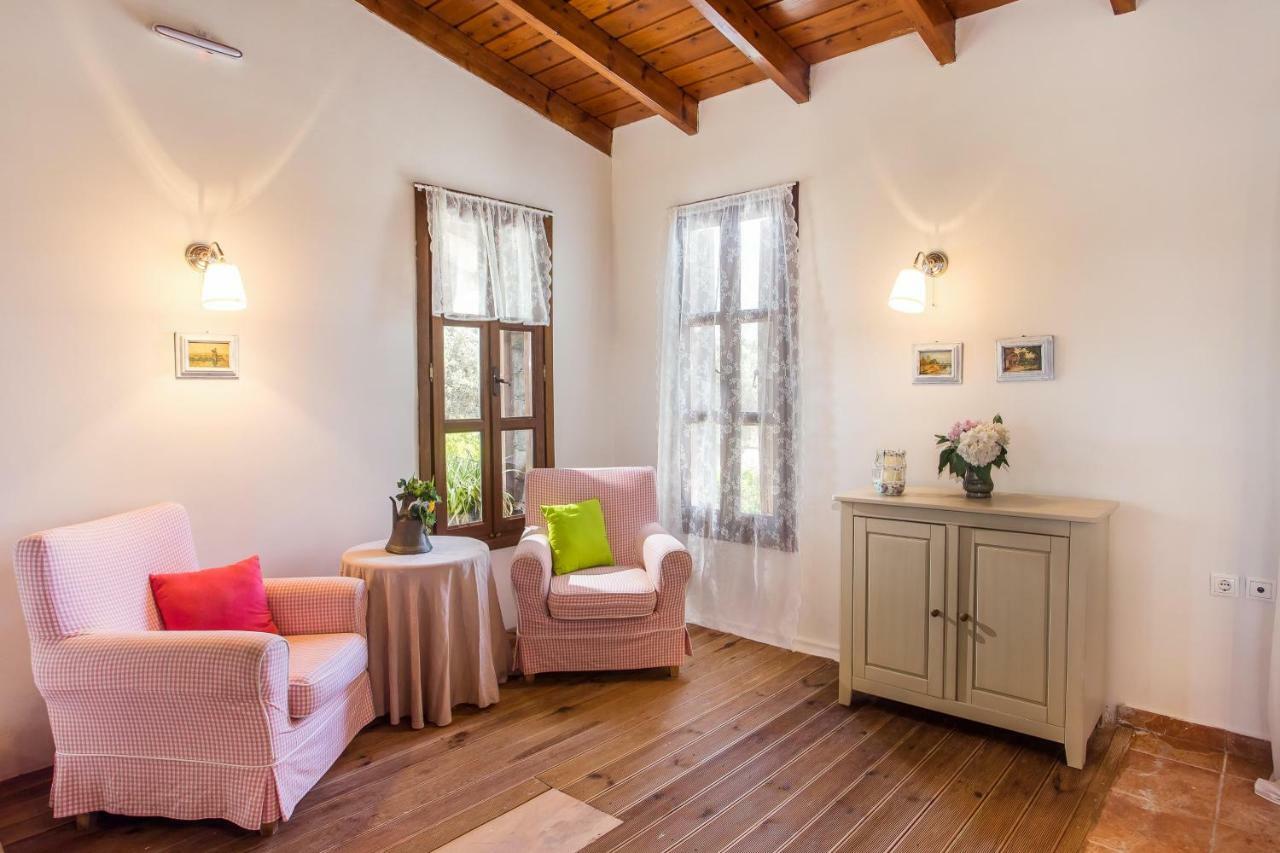 Sunny Countryside Villa - With Private Pool Faliraki Bagian luar foto