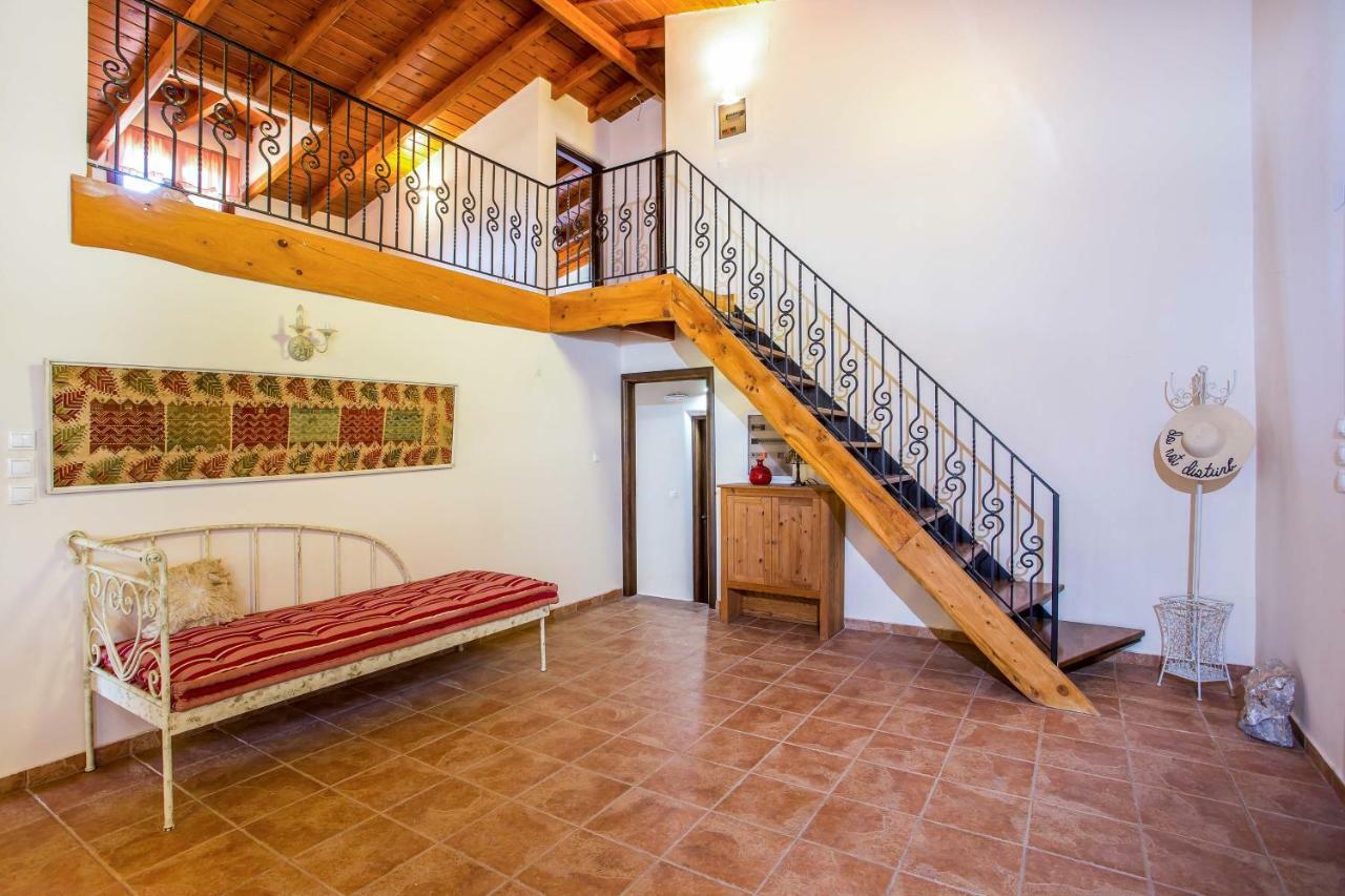 Sunny Countryside Villa - With Private Pool Faliraki Bagian luar foto